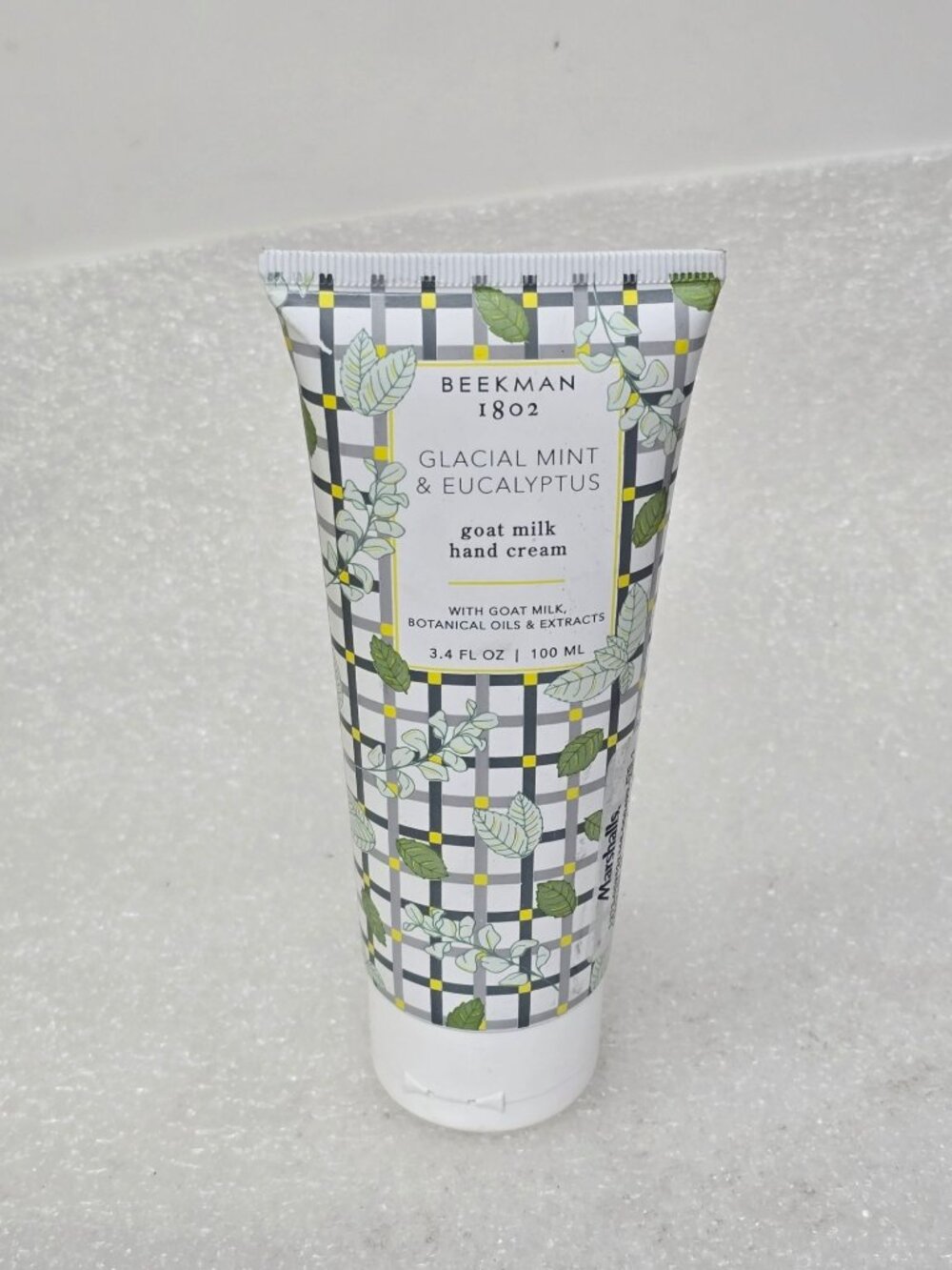 Beekman 1802 Glacial Mint & Eucalyptus Goat Milk Hand Cream 3.4 Fl Oz 100 Ml
